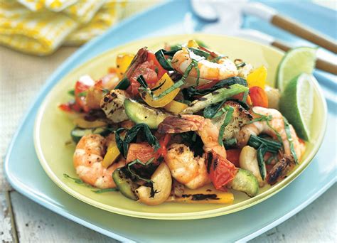 grilled-gazpacho-salad-with-shrimp-recipe-bon-apptit image