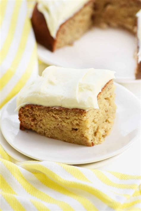 easy-banana-cake-with-maple-cream-cheese-frosting image
