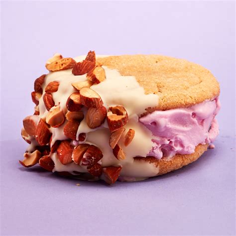almond-cherry-ice-cream-sandwiches-chatelaine image