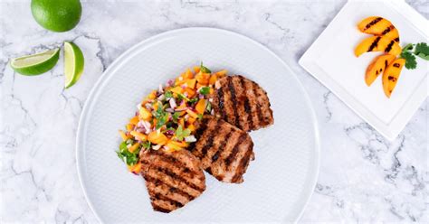 grilled-pork-chops-with-peach-salsa-slender-kitchen image
