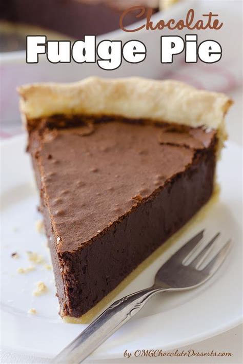 chocolate-fudge-pie-easy-chocolate-pie-recipe-with image