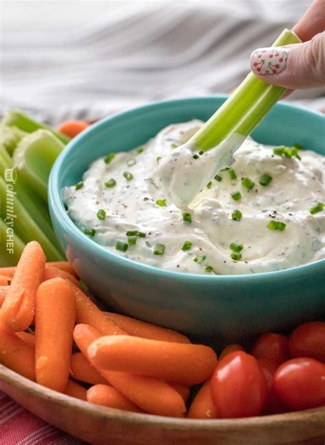 easy-garlic-and-herb-veggie-dip-the-chunky image