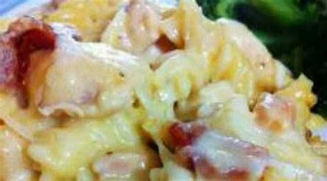 crazy-good-chicken-casserole-recipe-flavorite image