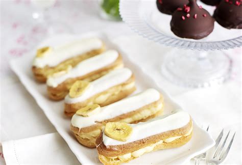 banana-custard-eclairs-recipe-new-idea-food image