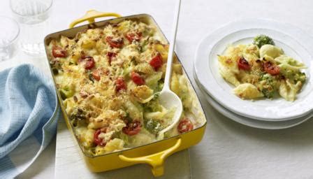 broccoli-pasta-bake-recipe-bbc-food image