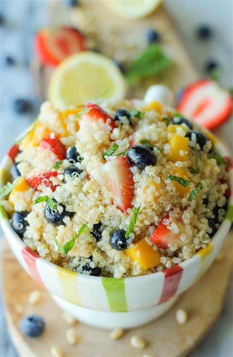 quinoa-fruit-salad-damn-delicious image