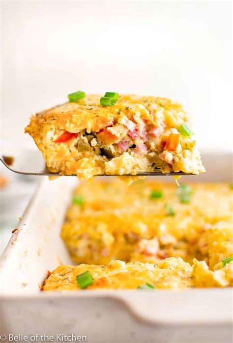 ham-egg-and-cheese-casserole-belle-of-the-kitchen image