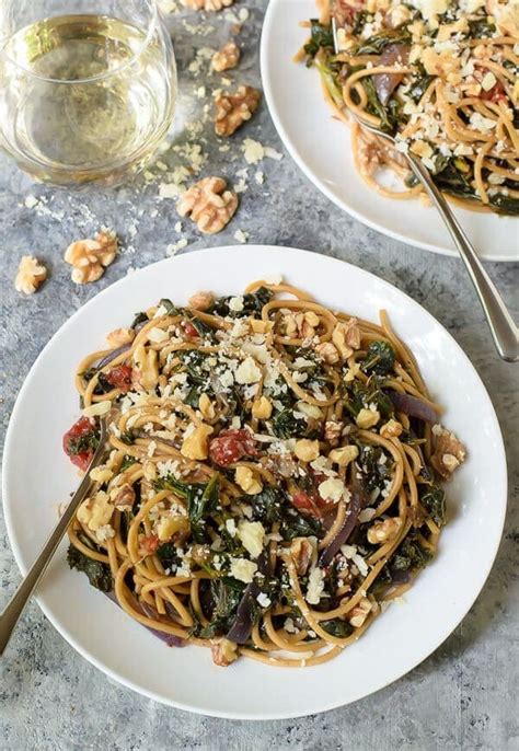 kale-pasta-with-walnuts-health-home-well-plated-by image
