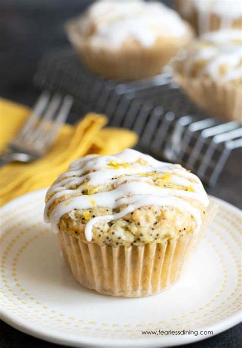 easy-gluten-free-lemon-poppy-seed-muffins-fearless image