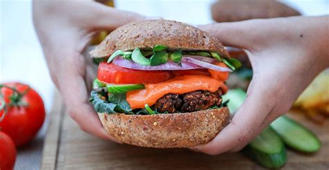 easy-black-bean-quinoa-burgers-center-for-nutrition image