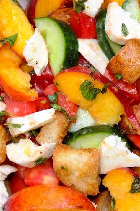 panzanella-salad-recipe-with-peaches-two-kooks-in image