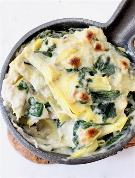 vegan-spinach-artichoke-dip-recipe-video-veggie-society image