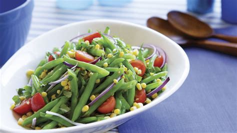 green-bean-salad-with-corn-cherry-tomatoes-basil image