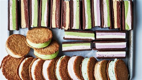 chocolate-ice-cream-cookie-sandwiches-recipe-bon image