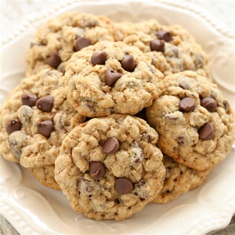 soft-and-chewy-oatmeal-chocolate-chip-cookies image