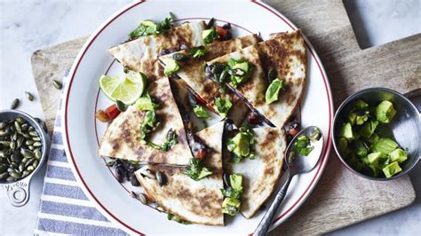 black-bean-quesadilla-recipe-bbc-food image