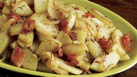 sauted-chayote-with-sweet-onion-and-bacon image