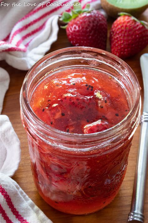 strawberry-kiwi-freezer-jam-for-the-love-of-cooking image