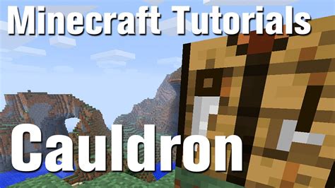 minecraft-tutorial-how-to-make-a-cauldron-in-minecraft image