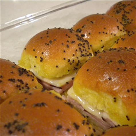 hot-melty-oven-baked-ham-swiss-sandwiches image
