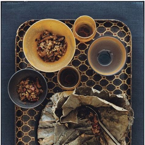 smoked-oyster-sticky-rice-stuffing-in-lotus-leaf image