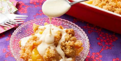 25-best-peach-desserts-easy-homemade-peach-dessert image