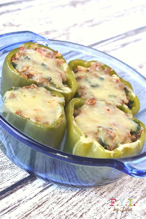 bell-peppers-stuffed-with-meat-kale-cauliflower image