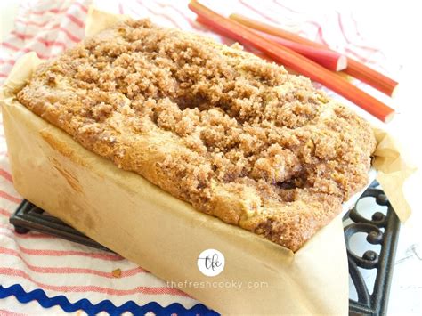 buttermilk-rhubarb-bread-with-cinnamon-streusel-topping image