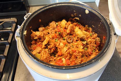 make-spanish-paella-in-your-rice-cooker-food image