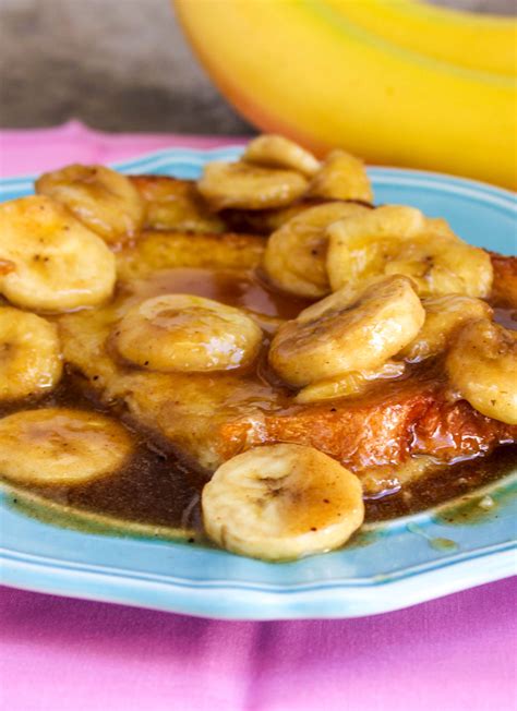 overnight-bananas-foster-french-toast-daily-dish image
