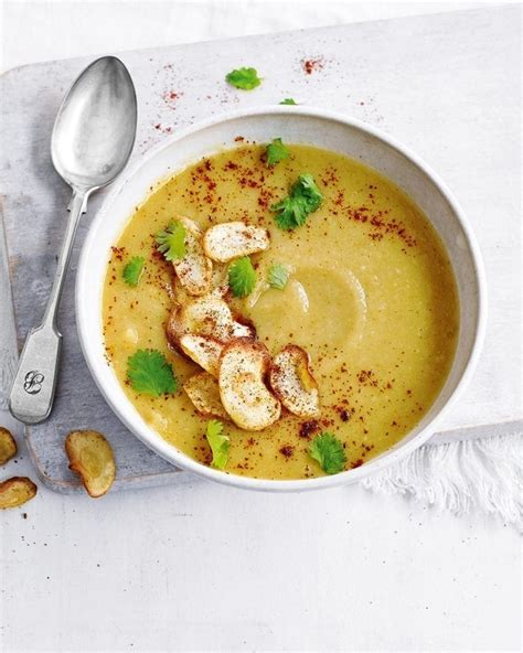 curried-parsnip-soup-recipe-delicious-magazine image