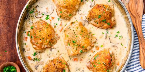 best-chicken-fricassee-recipe-how-to-make-delish image