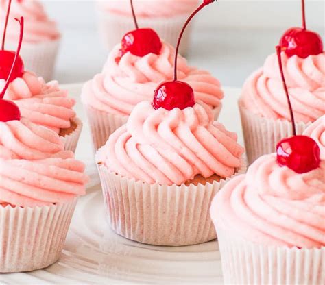 cherry-cupcakes-cakes-cookies-desserts-baking image