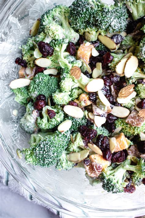 cranberry-almond-broccoli-salad-sweet-beginnings-blog image