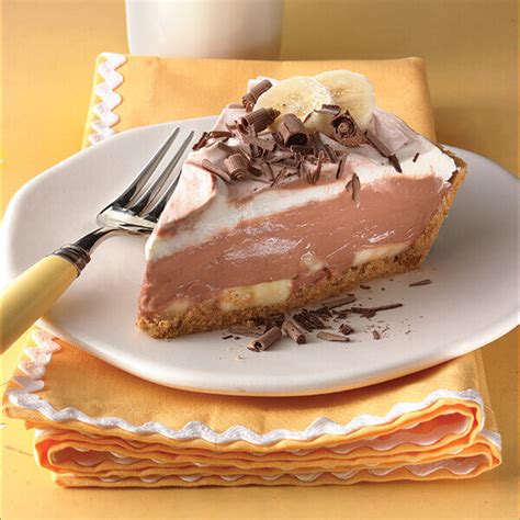 chocolate-banana-cream-pie-recipe-land-olakes image