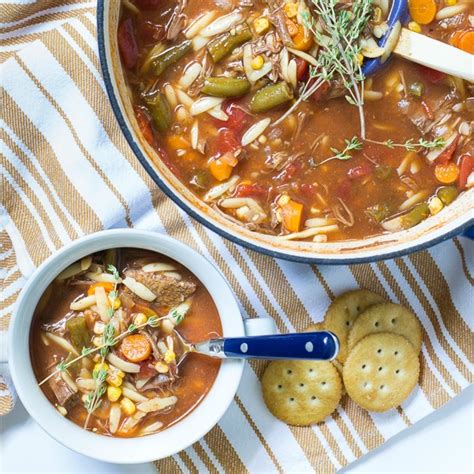 easy-one-pot-vegetable-beef-soup-recipe-on-sutton-place image