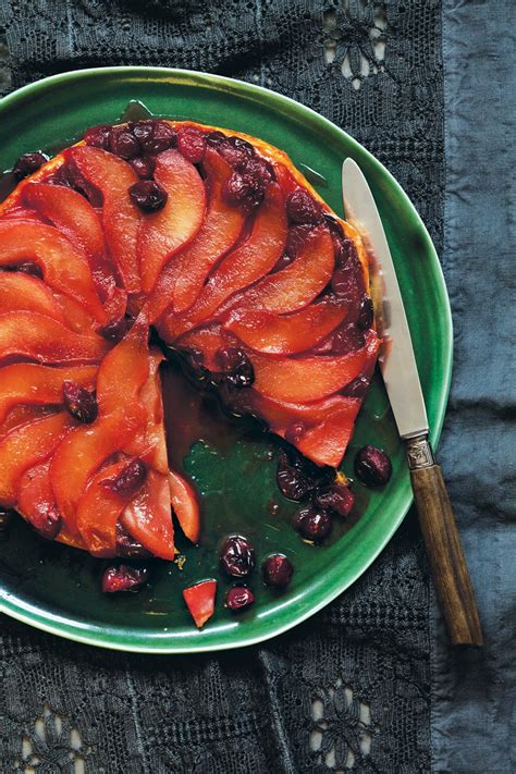 cranberry-pear-tarte-tatin-recipe-vegetarian-times image