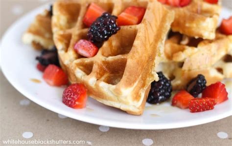 best-waffle-recipe-ever-white-house-black-shutters image