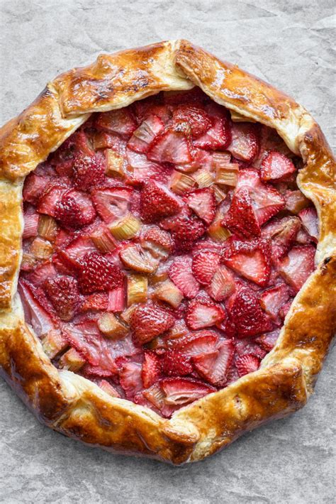 strawberry-rhubarb-galette-pardon-your-french image