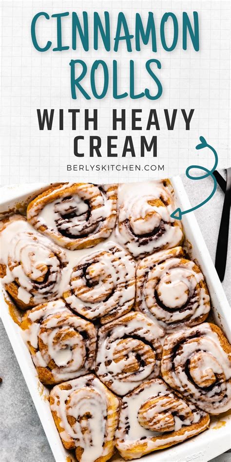 cinnamon-rolls-with-heavy-cream-berlys-kitchen image