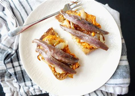 anchovy-toast-wcaramelized-onions-pimiento image
