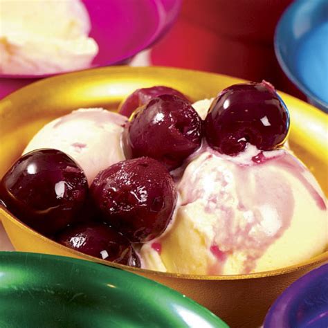 poached-cherries-recipe-finecooking image