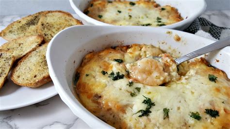 easy-baked-shrimp-scampi-pasta-recipe-for-two-zona-cooks image