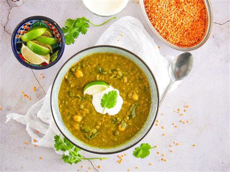 indian-lentil-soup-with-swiss-chard-the-picky-eater image