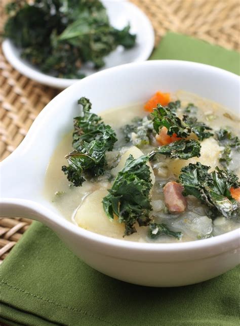 smoky-potato-soup-with-kale-fake-food-free image
