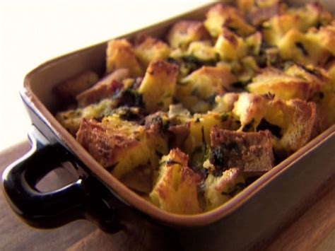 spinach-and-pancetta-strata-recipes-cooking-channel image