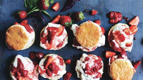 strawberry-basil-shortcakes-recipe-bon-apptit image