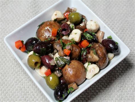 marinated-mushroom-olive-salad-splash-of-keto image