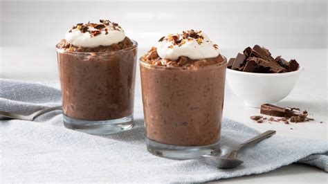 chocolate-rice-pudding-with-whipped-cream-carolina image