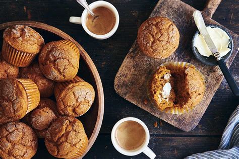 gluten-free-pumpkin-muffins-recipe-king-arthur-baking image